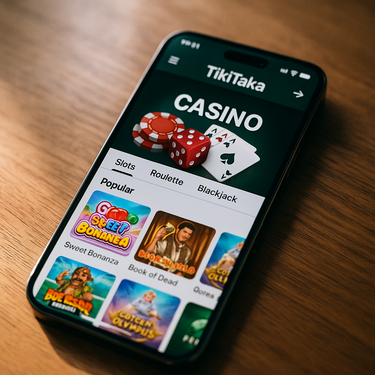 TikiTaka Casino - Mobiele Versie - Responsive Design voor Android en iPhone